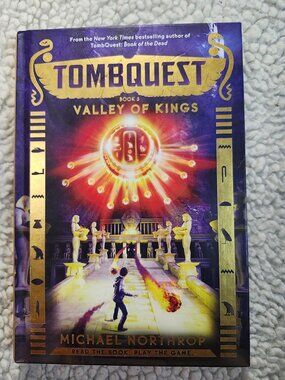 TombQuest Valley Of Kings Book 3 Michael Northrop Scholastic Hardcover Adventure